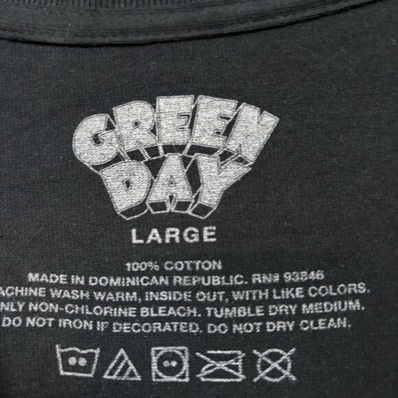 Green Day American Dream is Killing Me Pop Punk Band Tee L - Picture 4 of 4